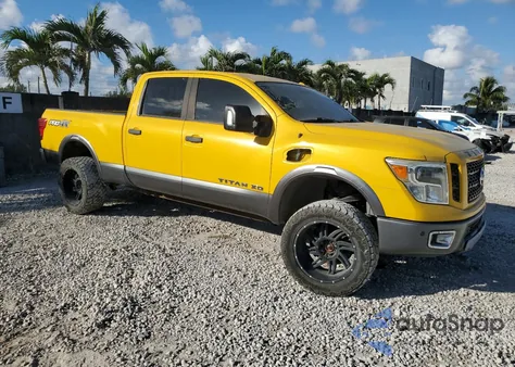 2016 Nissan Titan Xd Sl из США, поврежденный, VIN 1N6BA1F47GN509342